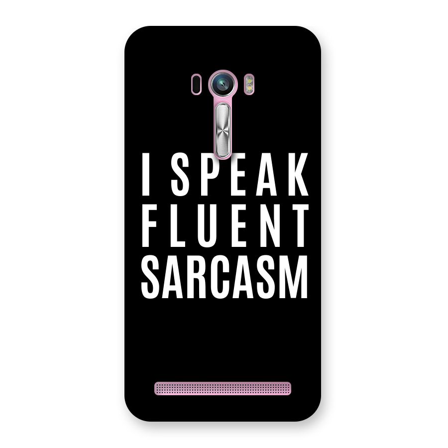 Fluent Sarcasm Back Case for Zenfone Selfie