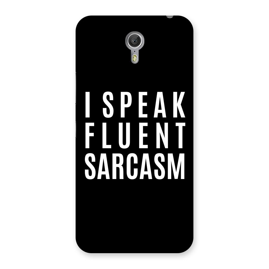 Fluent Sarcasm Back Case for Zuk Z1