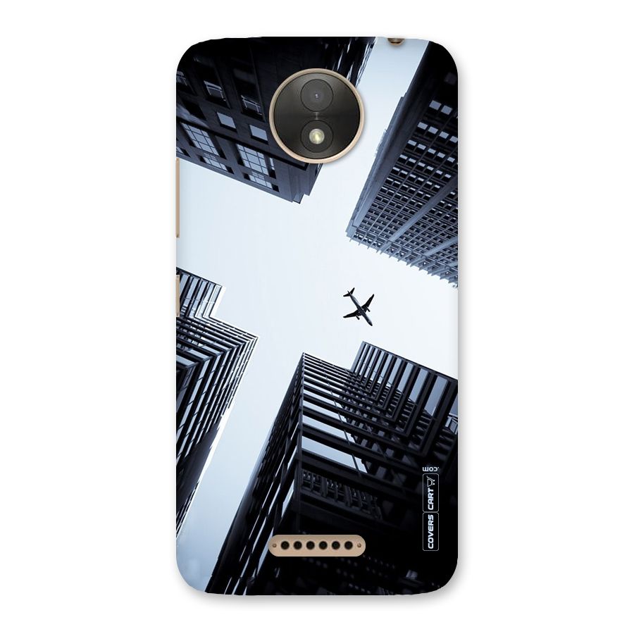 Fly Perspective Back Case for Moto C Plus