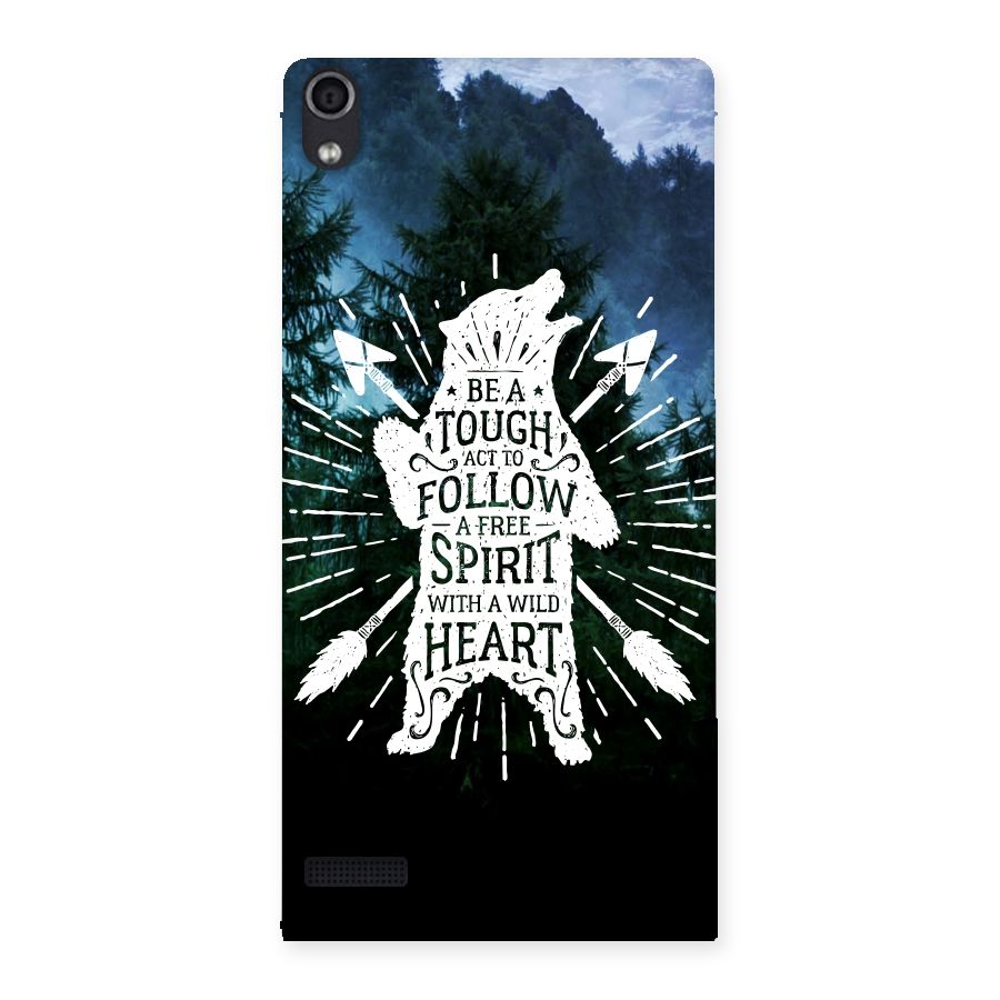 Follow Spirit Heart Back Case for Ascend P6