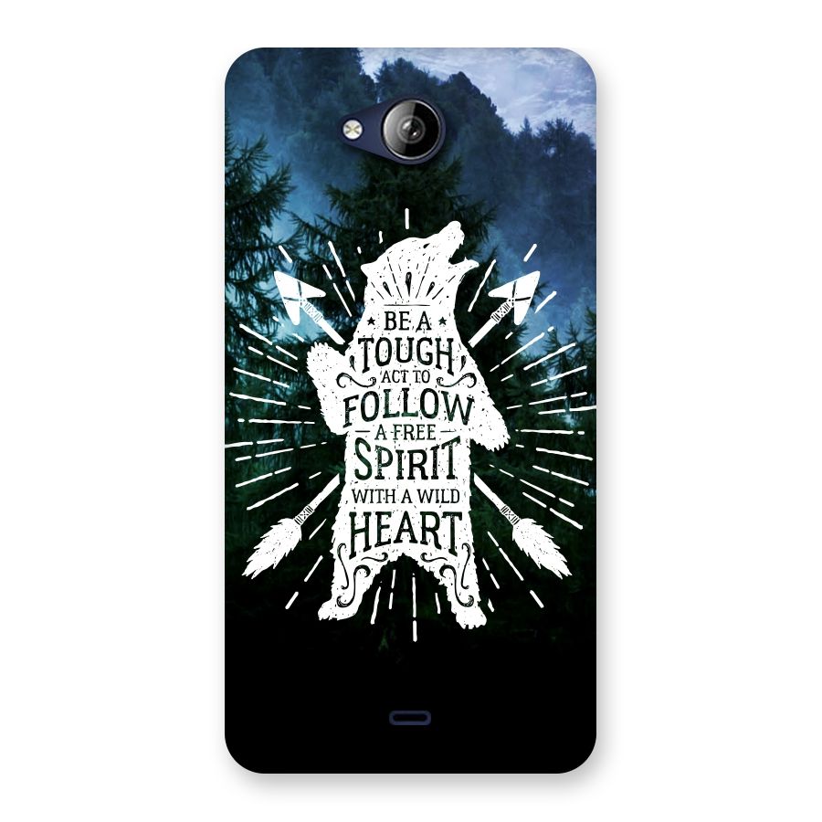 Follow Spirit Heart Back Case for Canvas Play Q355