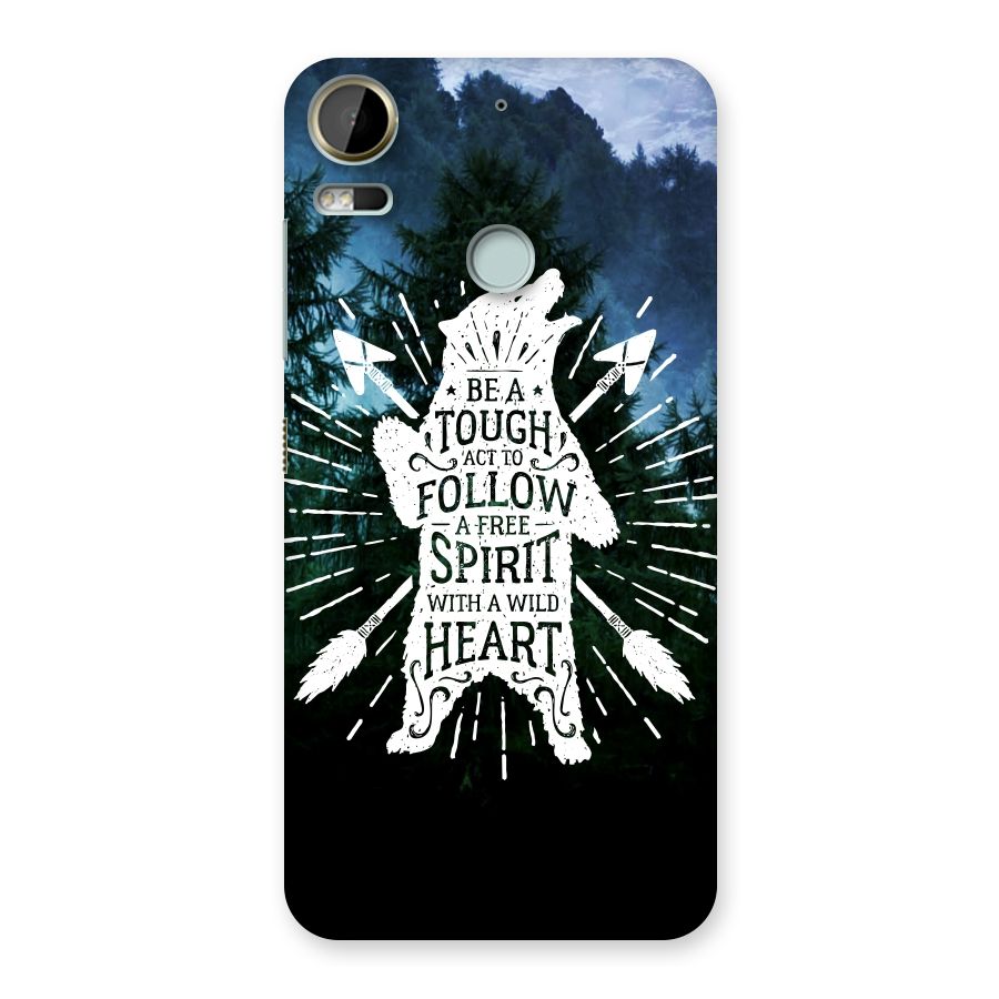 Follow Spirit Heart Back Case for Desire 10 Pro