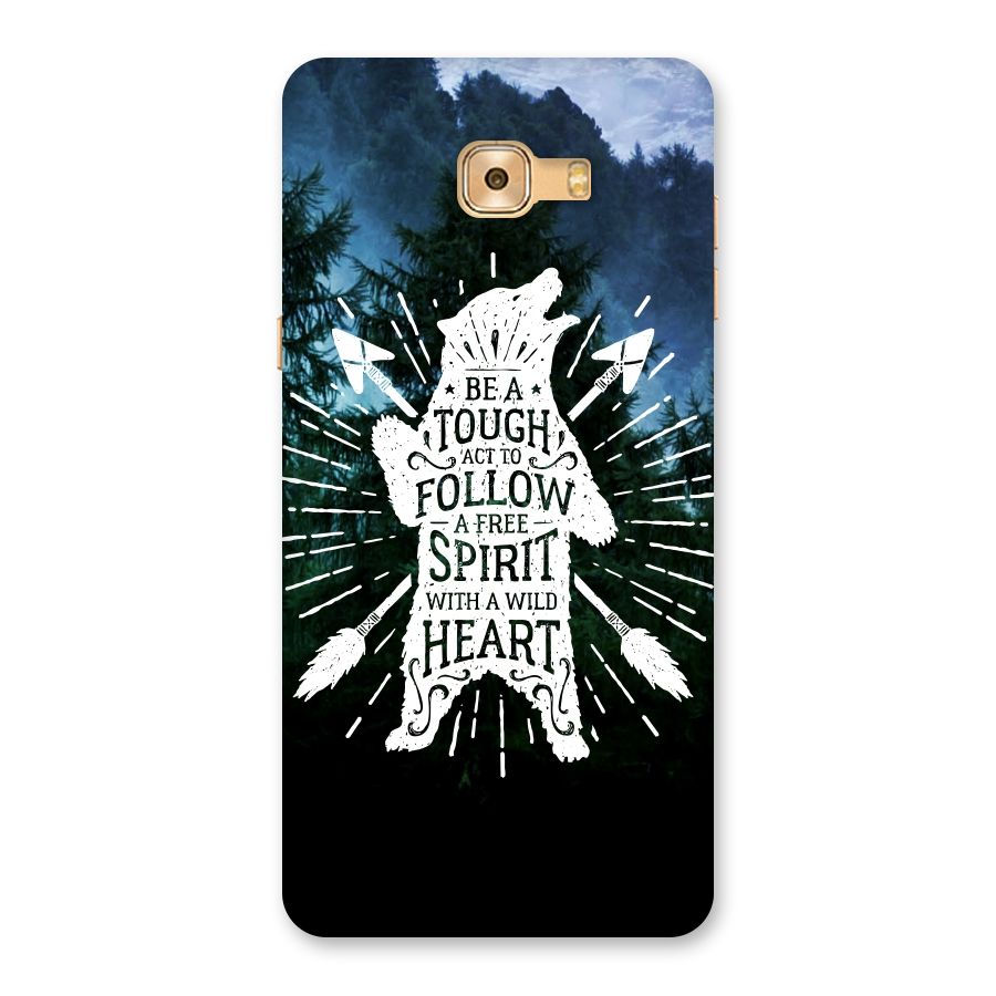Follow Spirit Heart Back Case for Galaxy C9 Pro