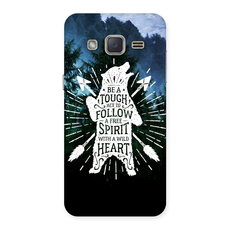 Follow Spirit Heart Back Case for Galaxy J2