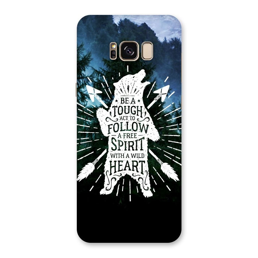 Follow Spirit Heart Back Case for Galaxy S8 Plus