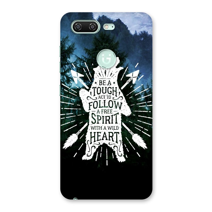 Follow Spirit Heart Back Case for Gionee S10