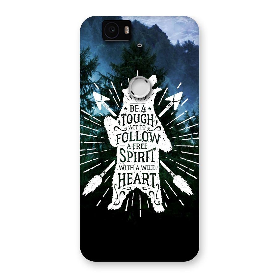 Follow Spirit Heart Back Case for Google Nexus-6P
