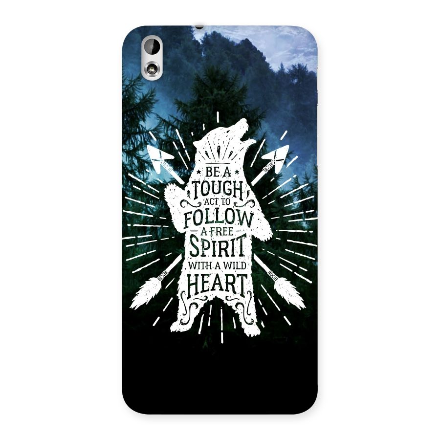 Follow Spirit Heart Back Case for HTC Desire 816g