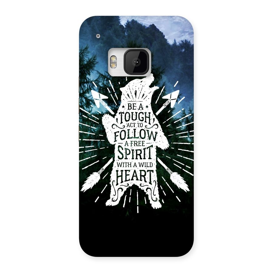 Follow Spirit Heart Back Case for HTC One M9