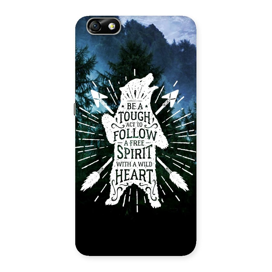 Follow Spirit Heart Back Case for Honor 4X