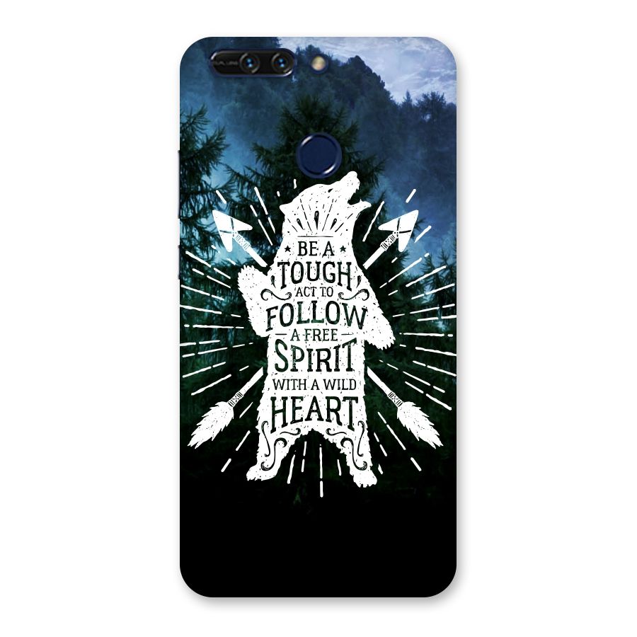 Follow Spirit Heart Back Case for Honor 8 Pro