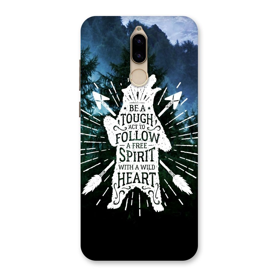 Follow Spirit Heart Back Case for Honor 9i
