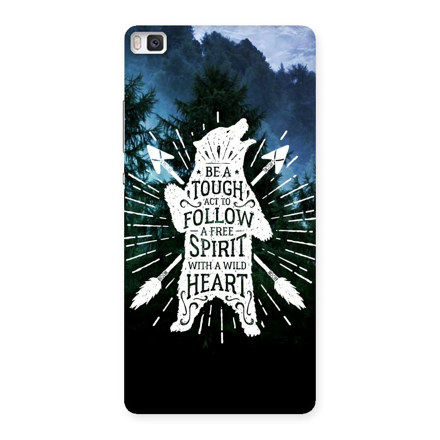 Follow Spirit Heart Back Case for Huawei P8