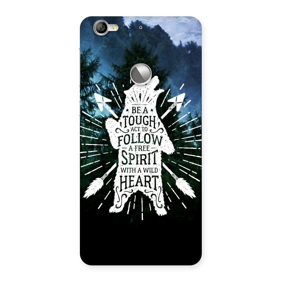 Follow Spirit Heart Back Case for LeTV Le 1s