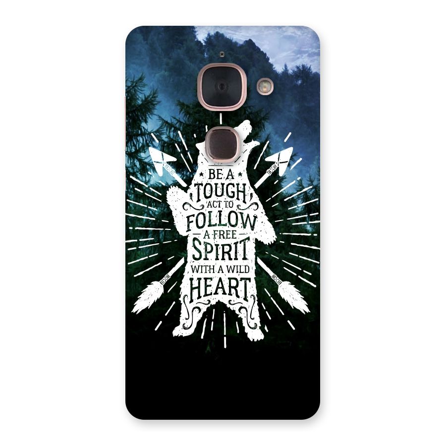 Follow Spirit Heart Back Case for Le Max 2