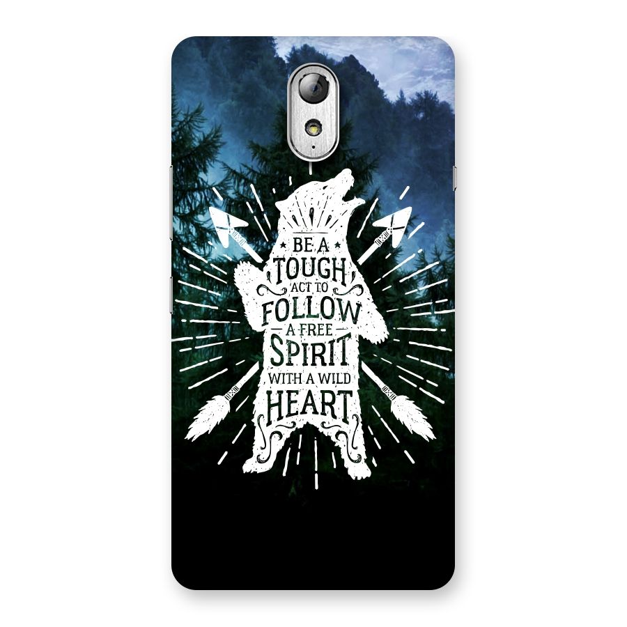 Follow Spirit Heart Back Case for Lenovo Vibe P1M
