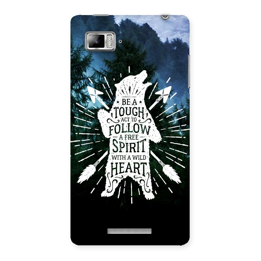 Follow Spirit Heart Back Case for Lenovo Vibe Z K910