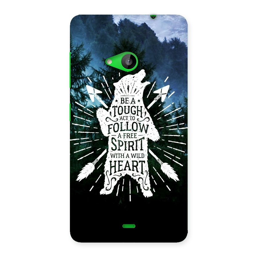 Follow Spirit Heart Back Case for Lumia 535