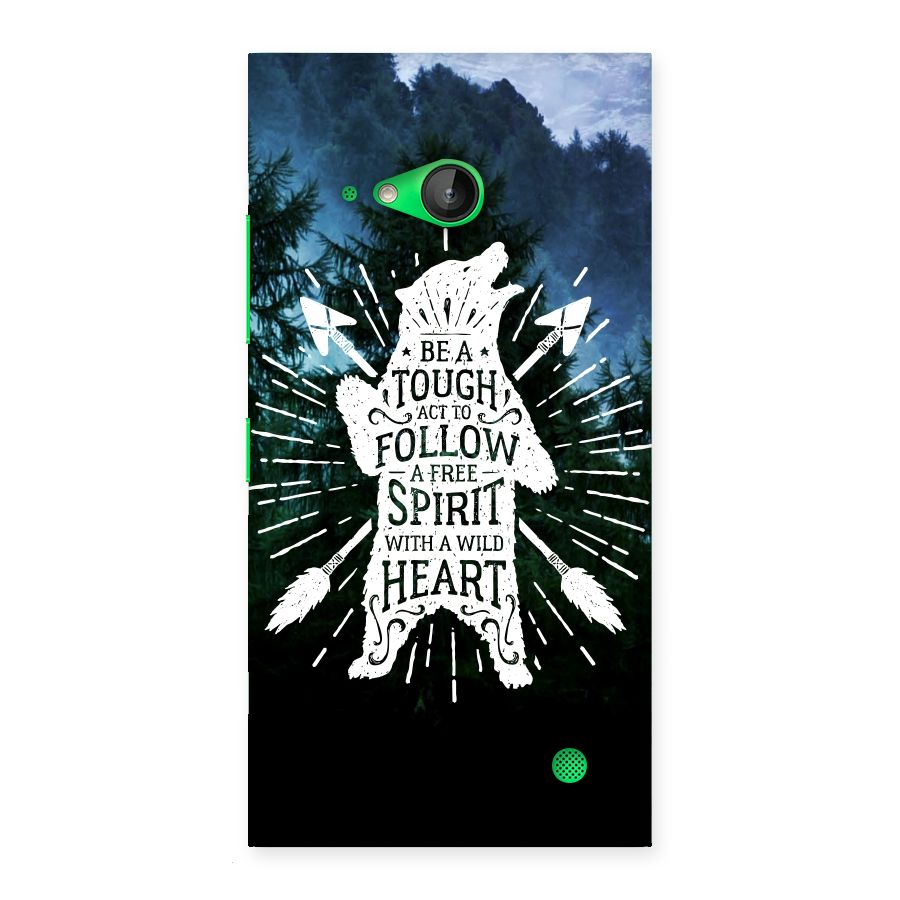 Follow Spirit Heart Back Case for Lumia 730