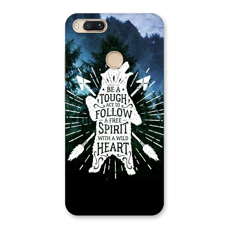 Follow Spirit Heart Back Case for Mi A1