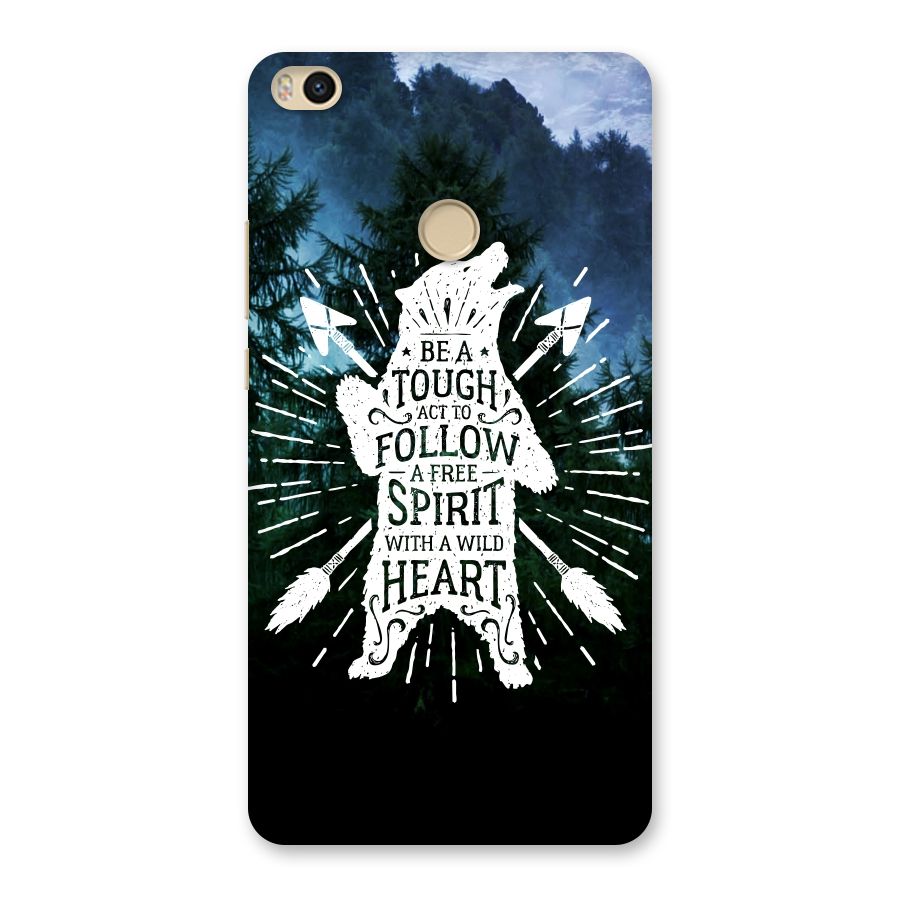Follow Spirit Heart Back Case for Mi Max 2