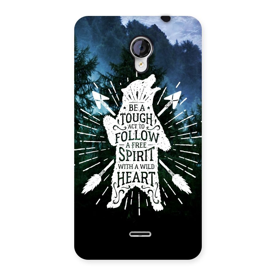 Follow Spirit Heart Back Case for Micromax Unite 2 A106
