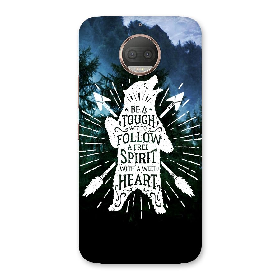 Follow Spirit Heart Back Case for Moto G5s Plus