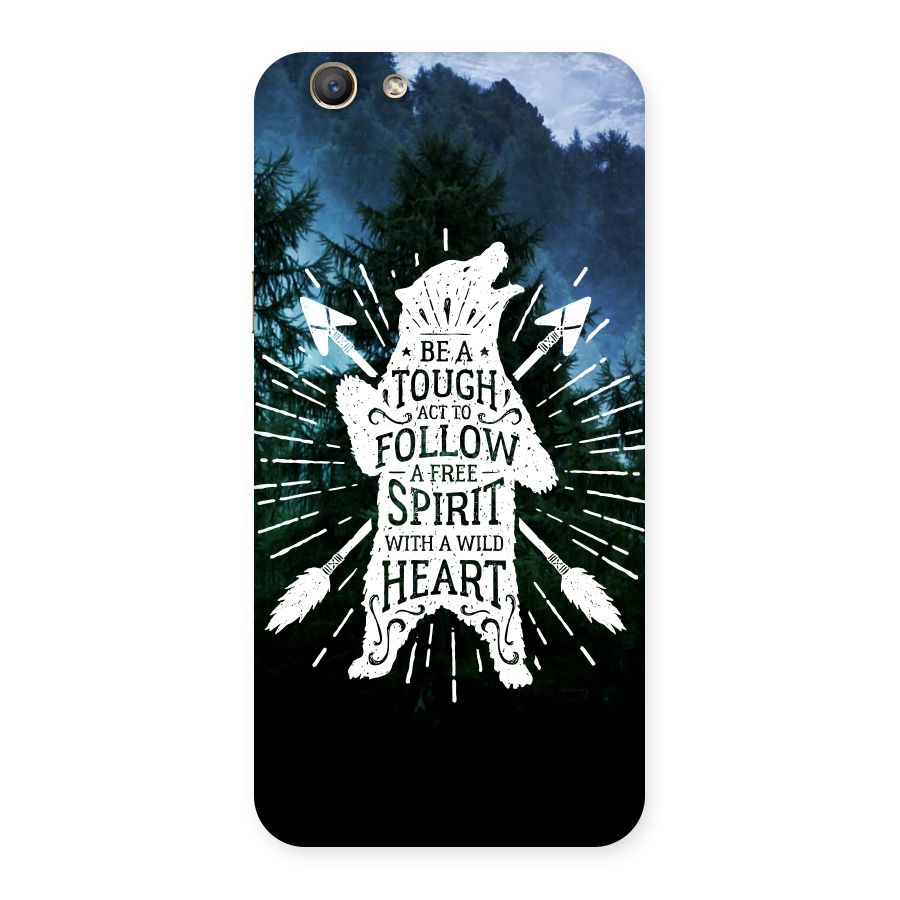 Follow Spirit Heart Back Case for Oppo F1s