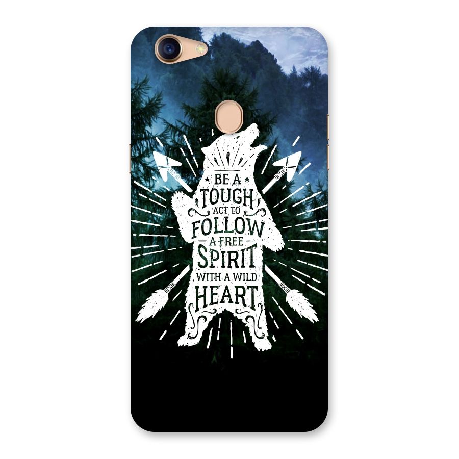 Follow Spirit Heart Back Case for Oppo F5