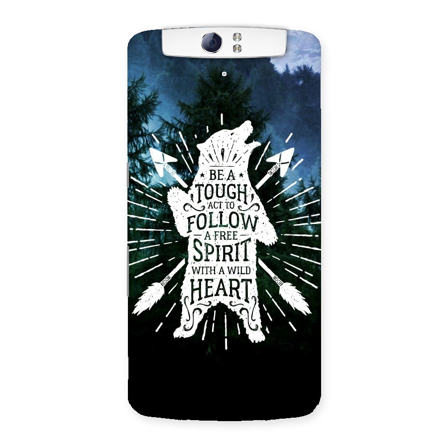 Follow Spirit Heart Back Case for Oppo N1