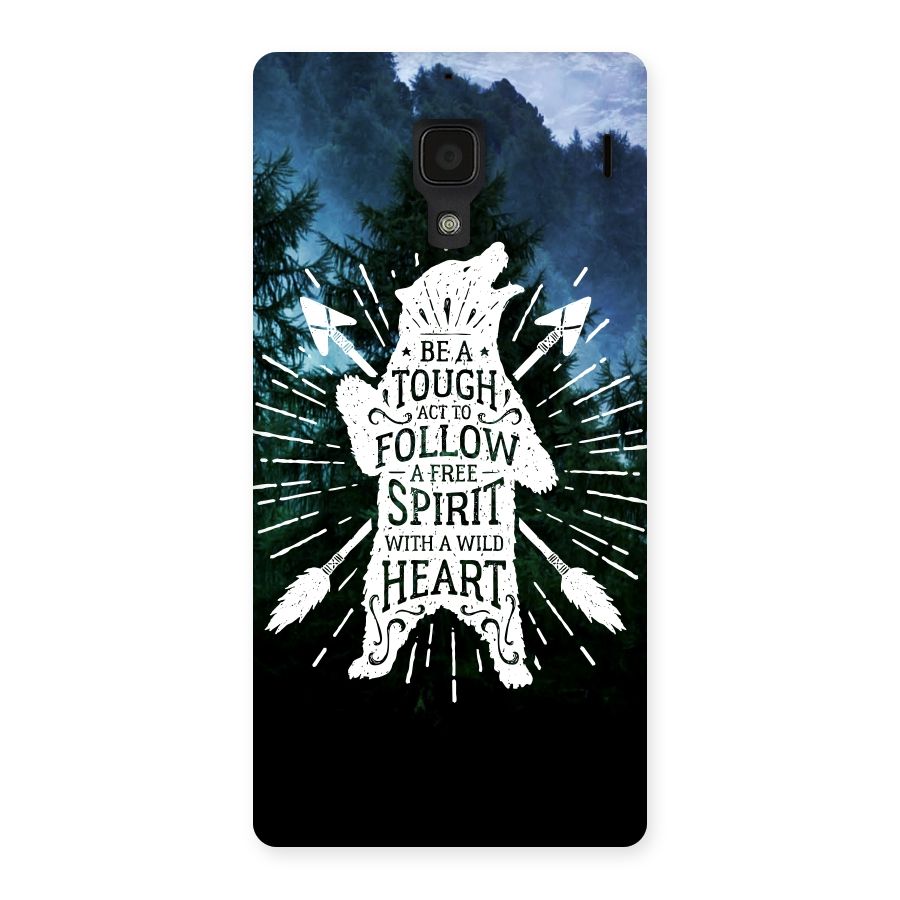 Follow Spirit Heart Back Case for Redmi 1S
