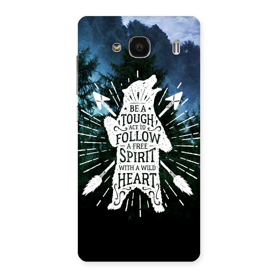 Follow Spirit Heart Back Case for Redmi 2s