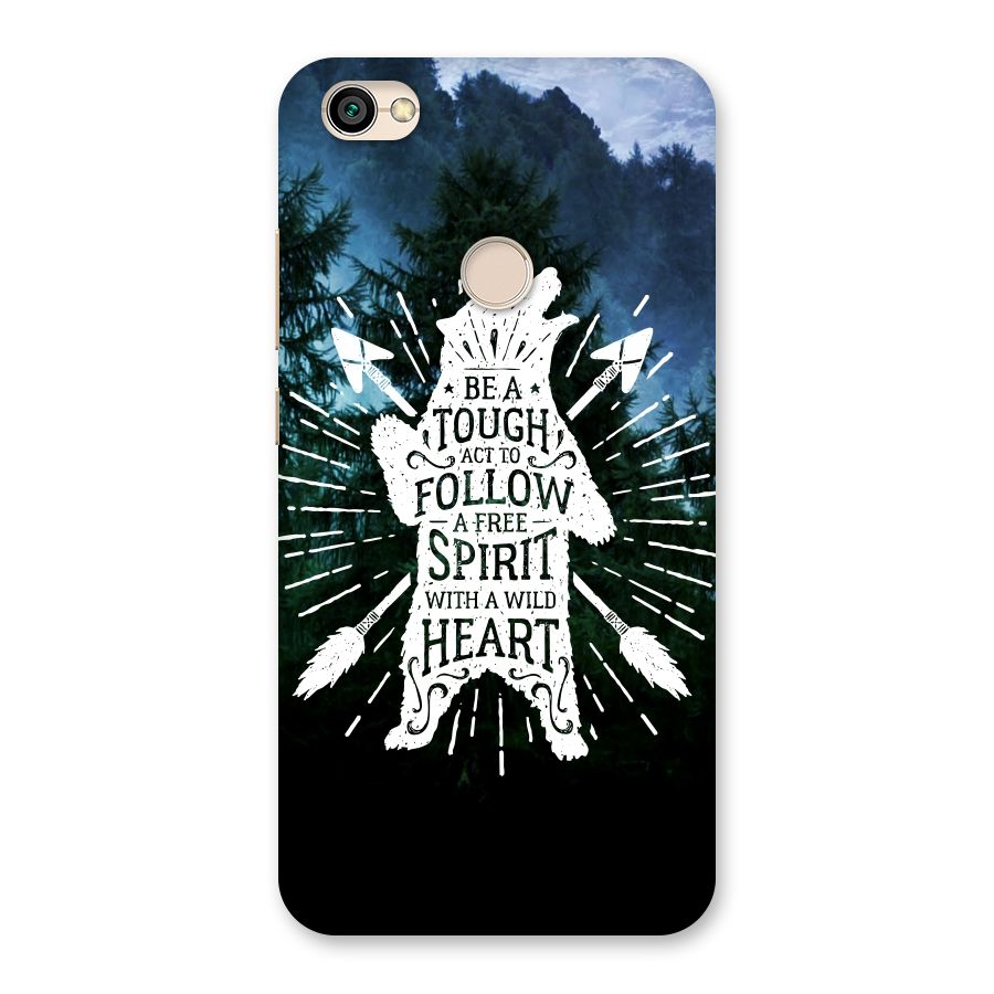 Follow Spirit Heart Back Case for Redmi Y1 2017