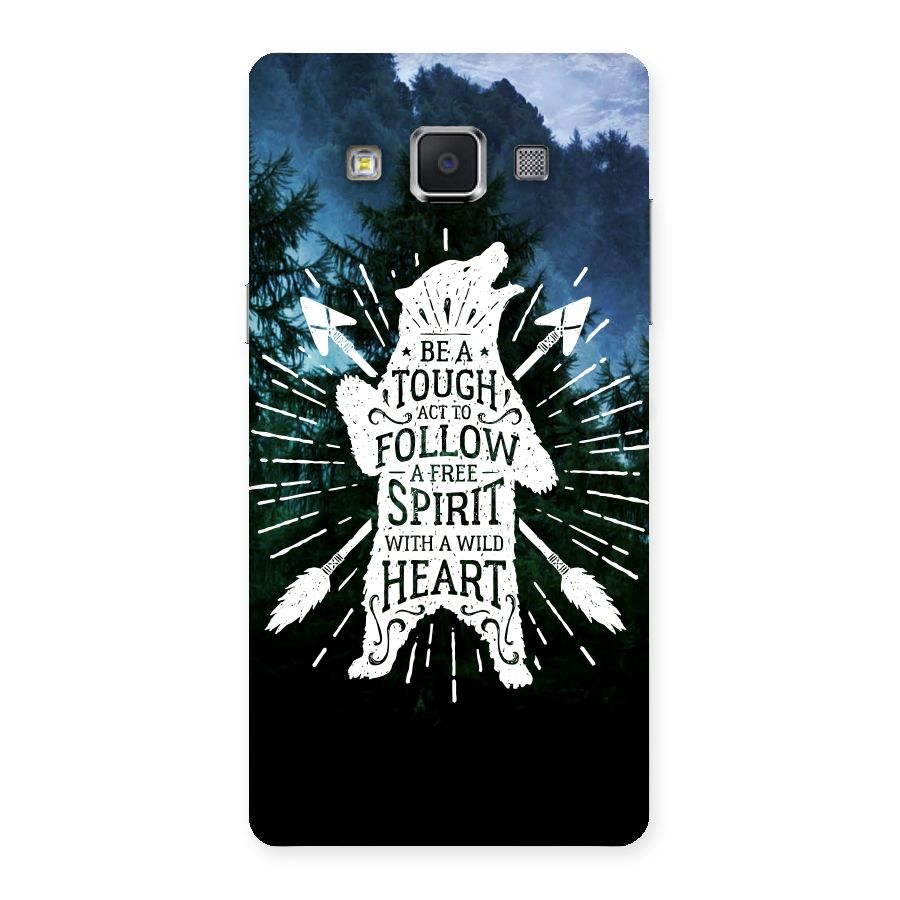 Follow Spirit Heart Back Case for Samsung Galaxy A5