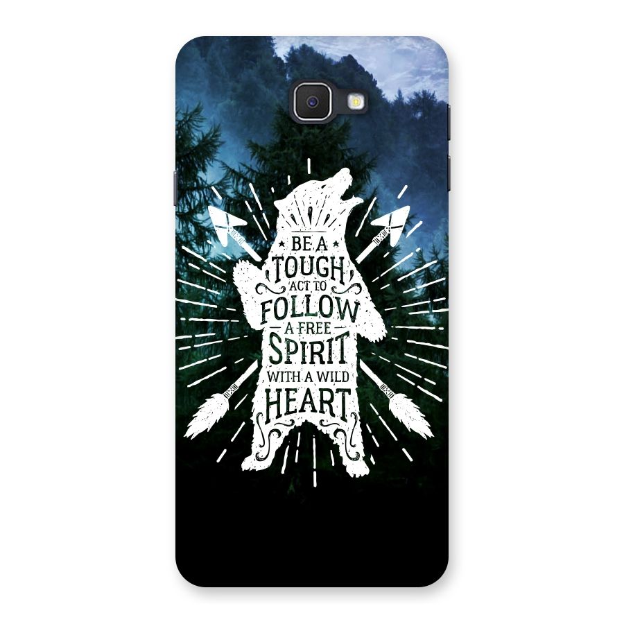Follow Spirit Heart Back Case for Samsung Galaxy J7 Prime