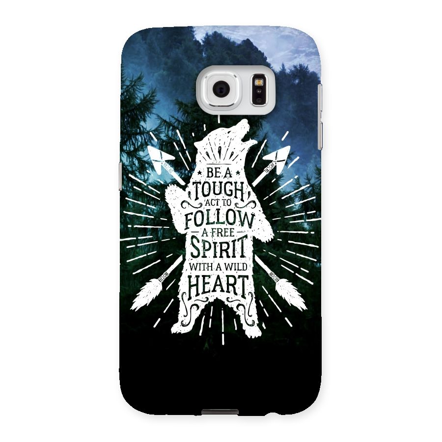 Follow Spirit Heart Back Case for Samsung Galaxy S6