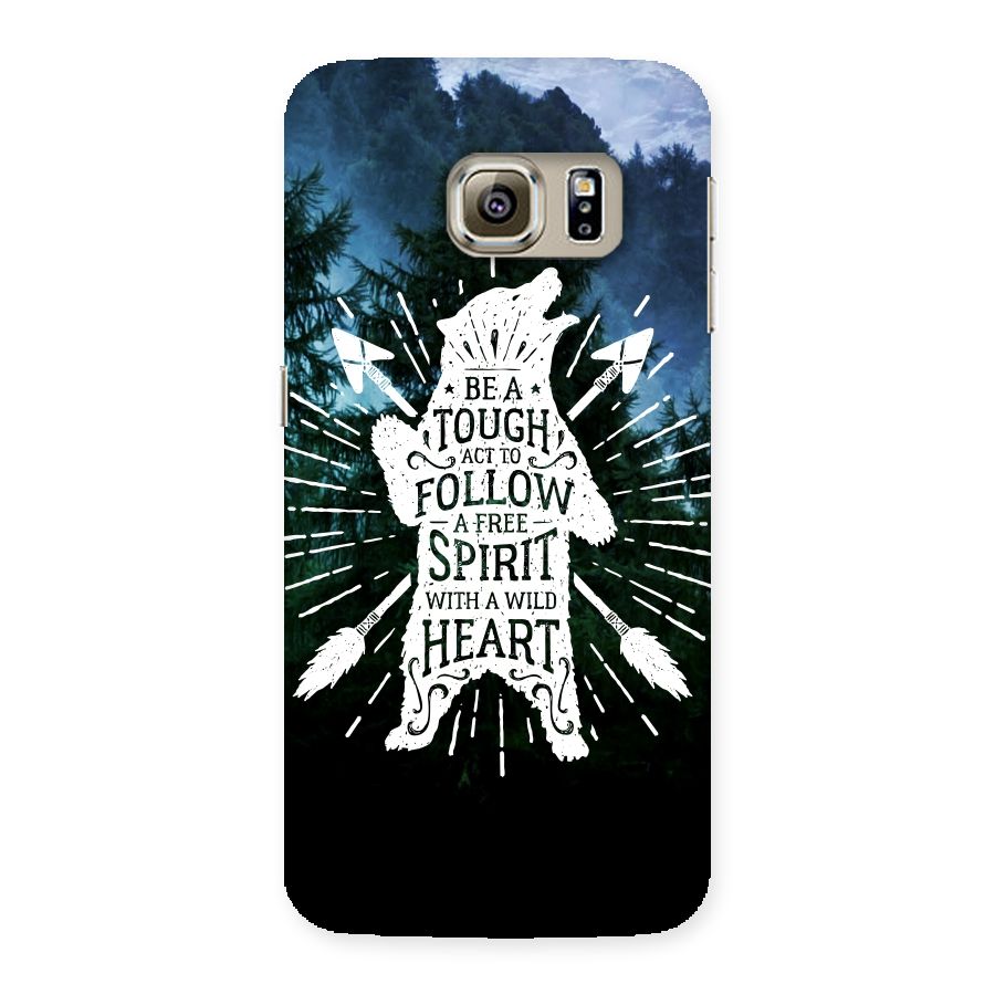 Follow Spirit Heart Back Case for Samsung Galaxy S6 Edge