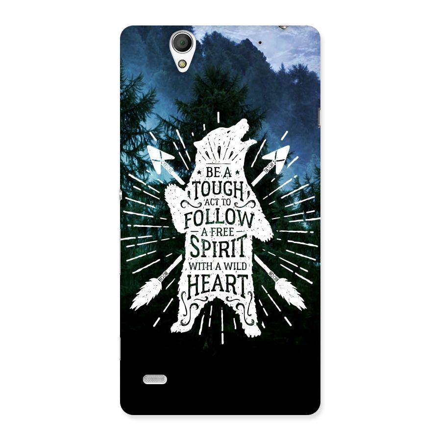 Follow Spirit Heart Back Case for Sony Xperia C4