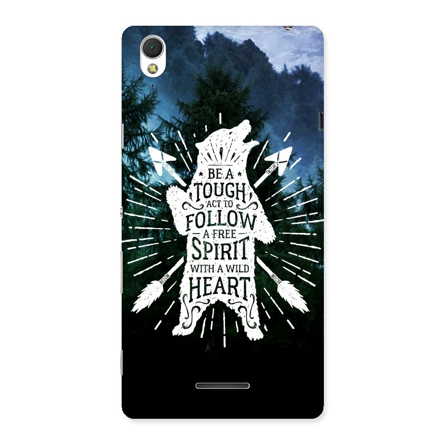 Follow Spirit Heart Back Case for Sony Xperia T3