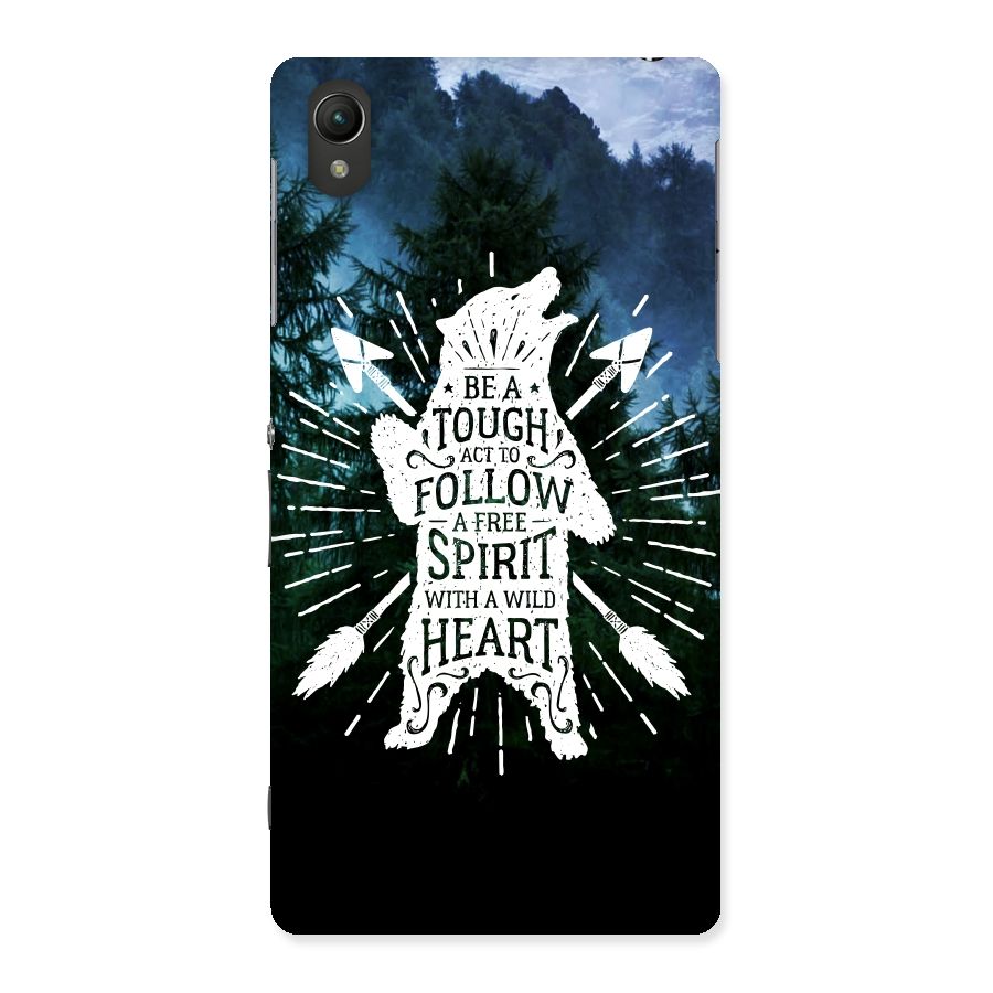 Follow Spirit Heart Back Case for Sony Xperia Z2