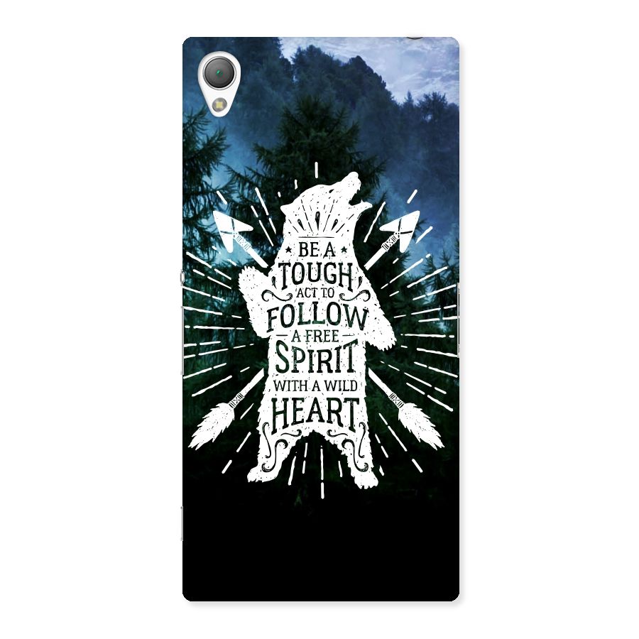 Follow Spirit Heart Back Case for Sony Xperia Z3