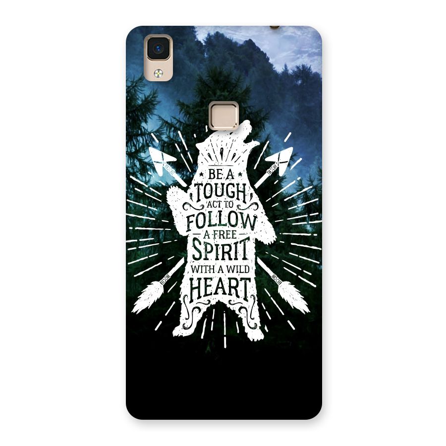 Follow Spirit Heart Back Case for V3 Max