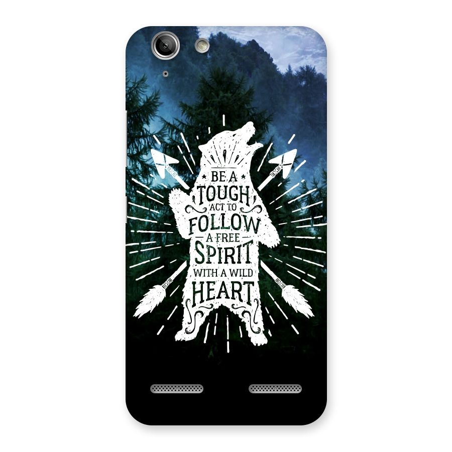 Follow Spirit Heart Back Case for Vibe K5