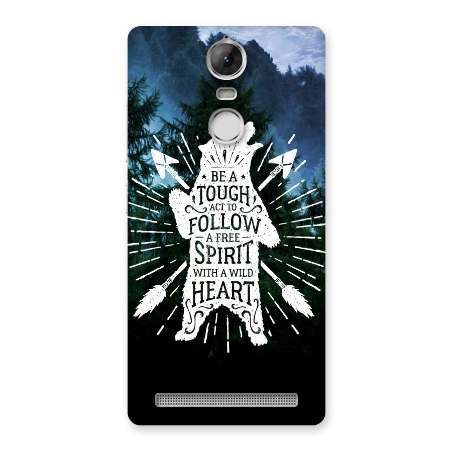 Follow Spirit Heart Back Case for Vibe K5 Note