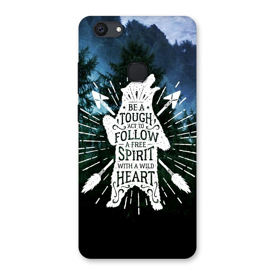 Follow Spirit Heart Back Case for Vivo V7 Plus