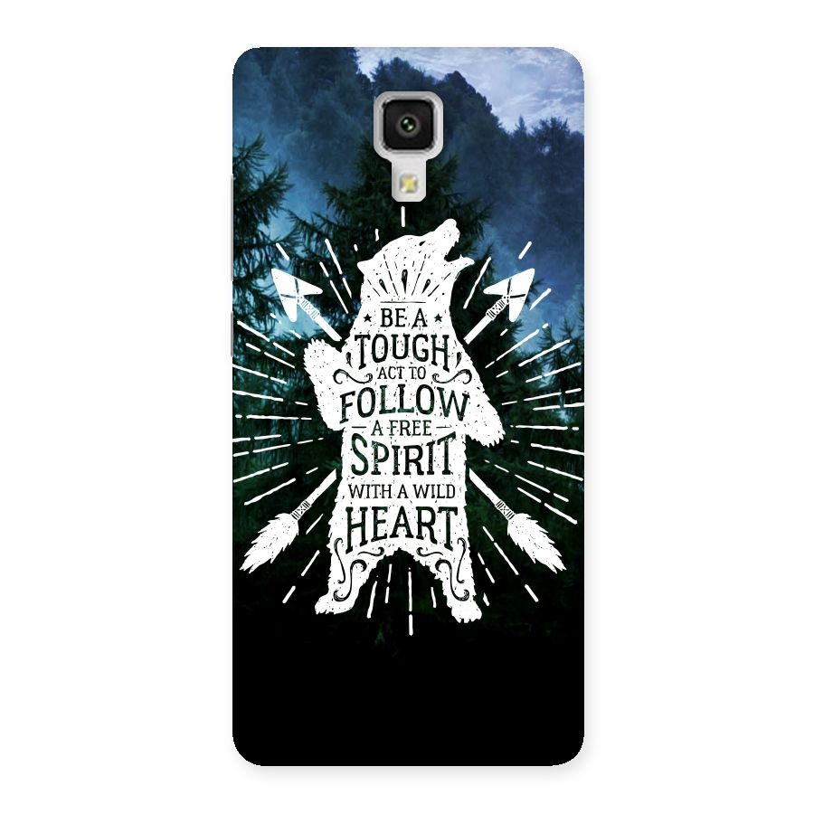 Follow Spirit Heart Back Case for Xiaomi Mi 4