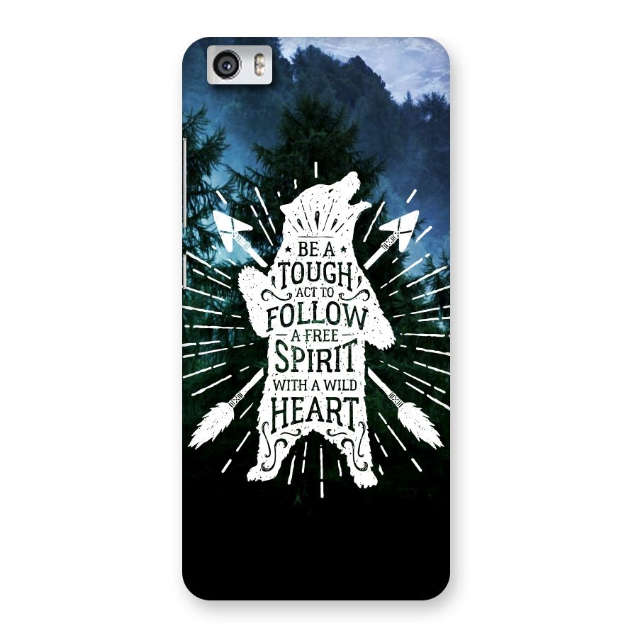 Follow Spirit Heart Back Case for Xiaomi Redmi Mi5