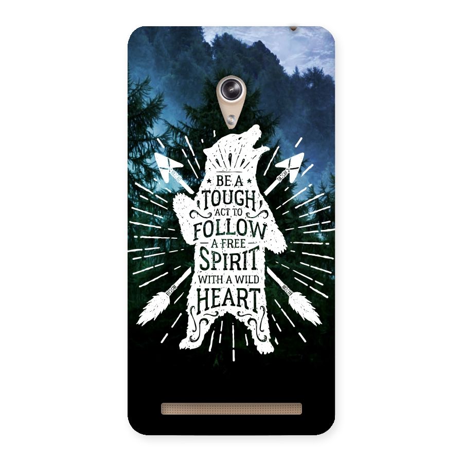 Follow Spirit Heart Back Case for Zenfone 6