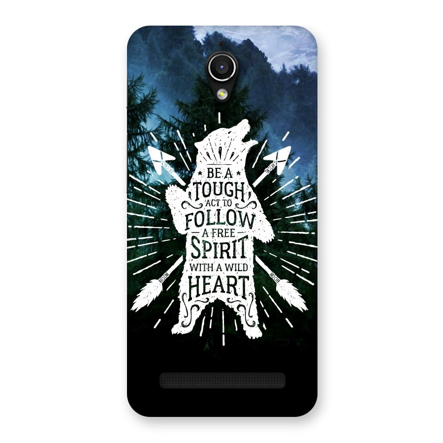 Follow Spirit Heart Back Case for Zenfone Go