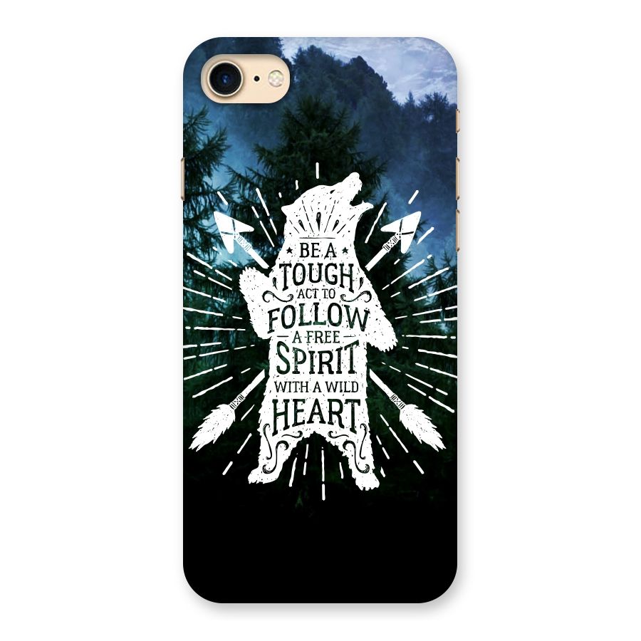 Follow Spirit Heart Back Case for iPhone 7